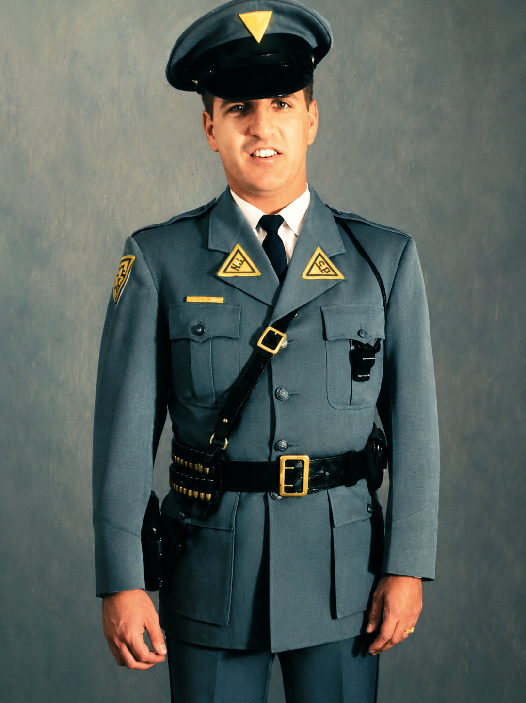 Ronald T. Payne Sr. in his New Jersey State Police dress uniform